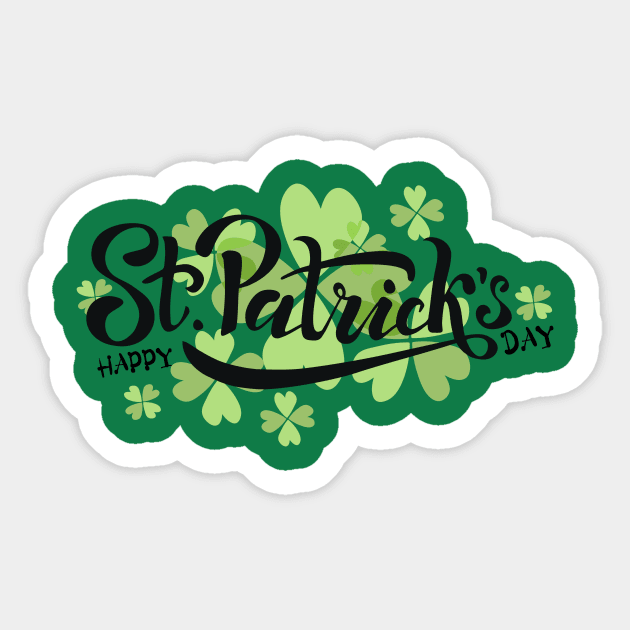 Happy st Patrick’s Sticker by Ritvik Takkar